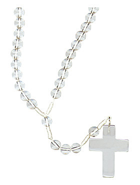 Bergkristall-Rosenkranz, 6 mm