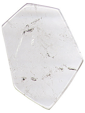 Bergkristall-Scheibe, ca. 4 cm