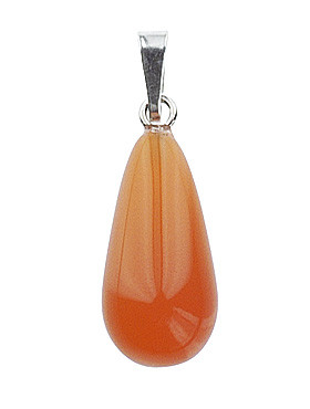 Karneol-Anhänger, ca. 2 cm