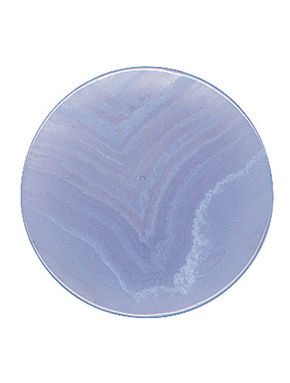 Chalzedon-Uhrscheibe, 18/2 mm