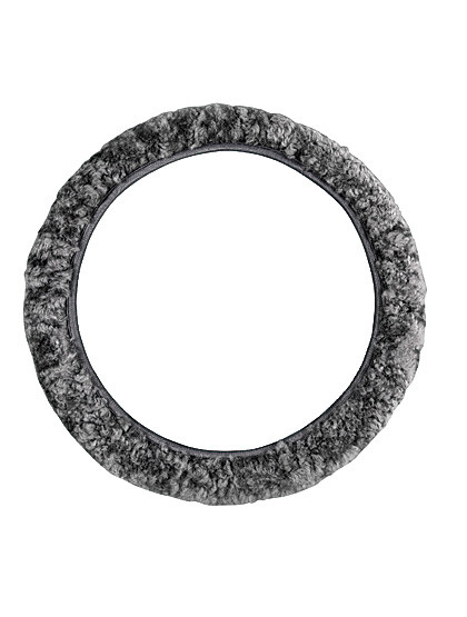 Lenkradüberzug aus Lammfell, 100% Merino-Lammfell