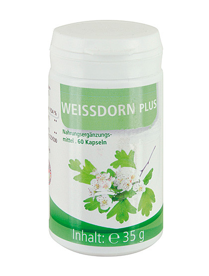 Weißdorn Plus-Kapseln, 60 Kapseln
