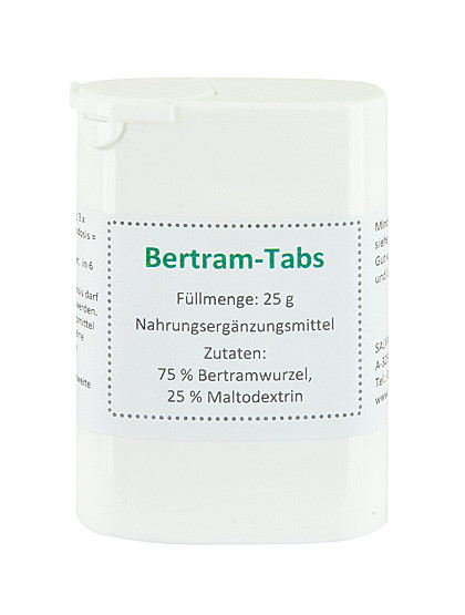 Bertram-Tabs Box, 25 g
