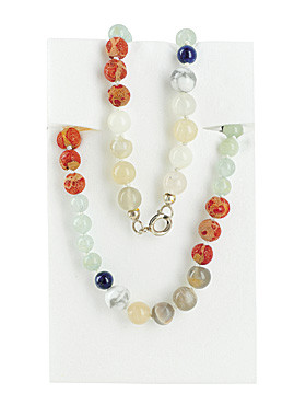 Edelstein-Wechselkette, 45 cm