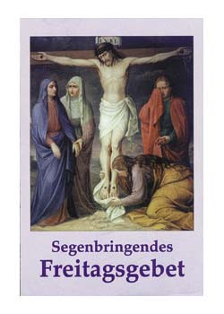 Segenbringendes Freitagsgebet, Gebetszettel, 4-seitig