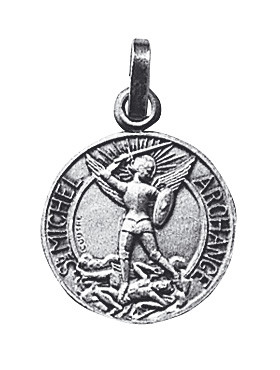 Hl. Erzengel Michael-Medaille, Ø 1,6 cm