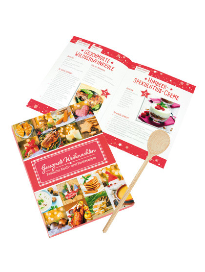 Weihnachts-Set - Rezeptbuch & Kochlöffel!