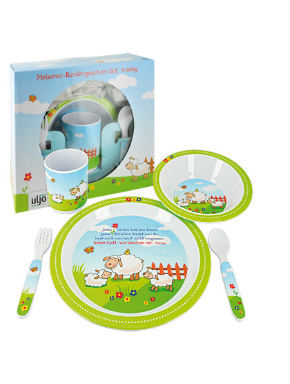 Kinder-Essgeschirrset, 5-teilig