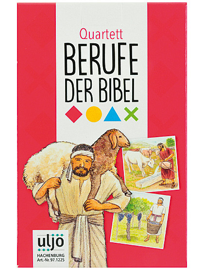 Berufe der Bibel - Quartett, 6 Spielvarianten