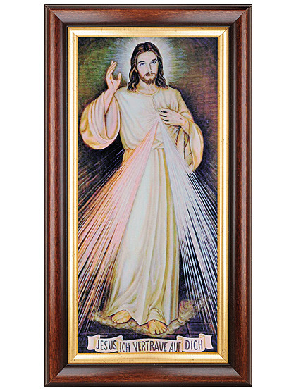 Jesus, ich vertraue auf Dich-Bild, 25 x 47 cm