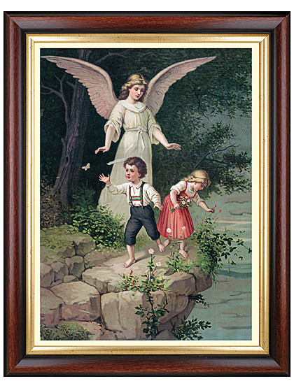 Schutzengel-Bild, 37 x 47 cm