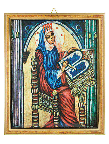 Hildegard von Bingen-Bild, 23 x 28 cm