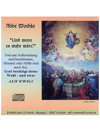 Und wenn es wahr wäre? CD