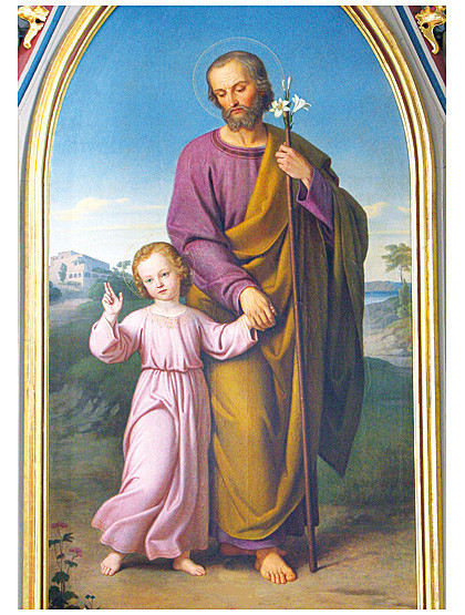 Heiliger Josef-Karte, A6