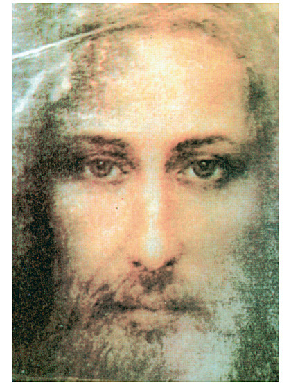 Antlitz Jesu - Farbkarte, A5