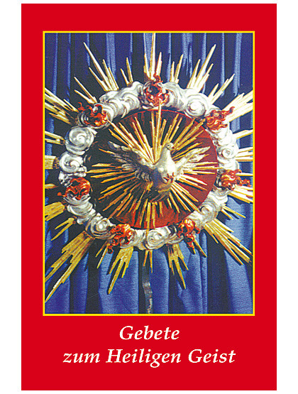 Gebete zum Heiliger Geist,  Gebetszettel, 4-seitig