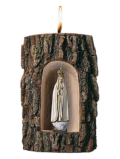 Madonna von Fatima, Holzschnitzkunst, 13,5 cm