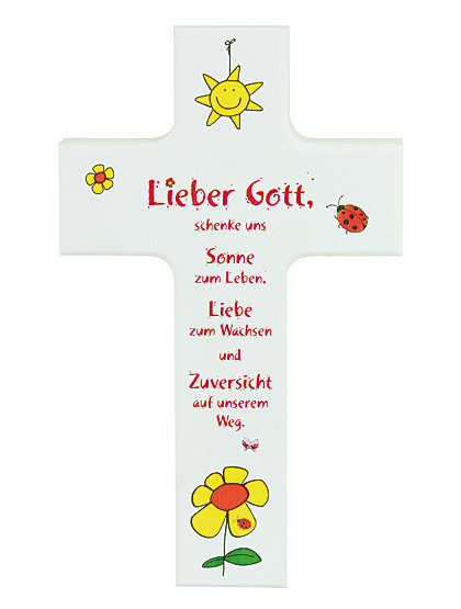 Kinder-Holzkreuz, 9 x 13 cm