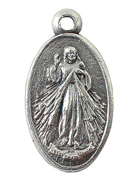 Barmherziger Jesus-Medaille, Ø 2 cm