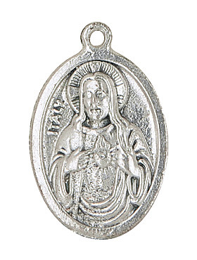 Hl. Herz Jesu-Medaille, Ø 2 cm