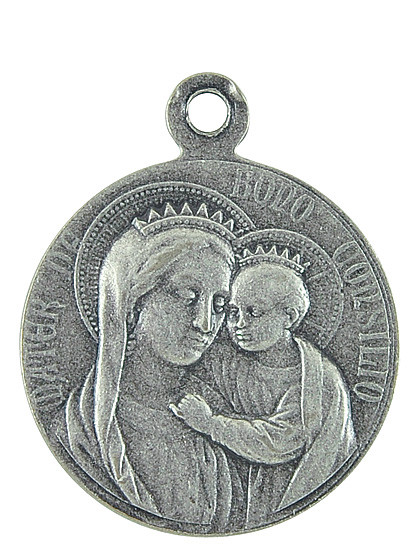 Medaille - Mutter vom Guten Rat, Ø 16 mm