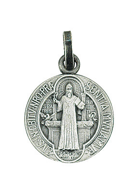 Benediktus-Medaille, Ø 1,7 cm