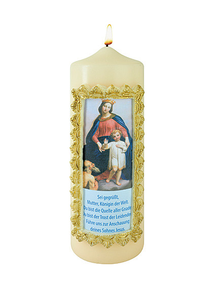 Königin der Welt-Kerze, 7 x 20 cm