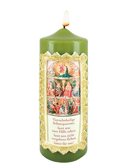 14 Nothelfer-Kerze, 7 x 20 cm
