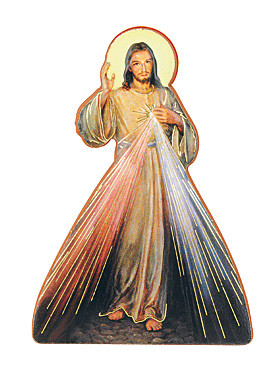 Barmherzigen Jesus-Clip, 5 x 7 cm