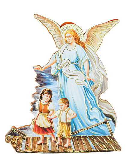 Schutzengel Magnet-Pin, 5,5 x 6,5 cm