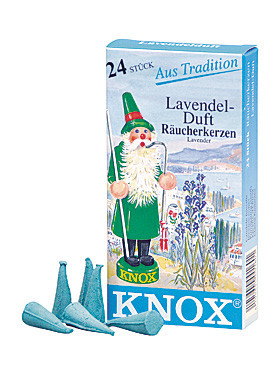 Räucherkerzen Lavendel, 24 Stück
