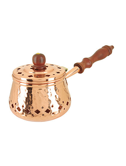 Weihrauchpfanne aus Kupfer, 23 cm