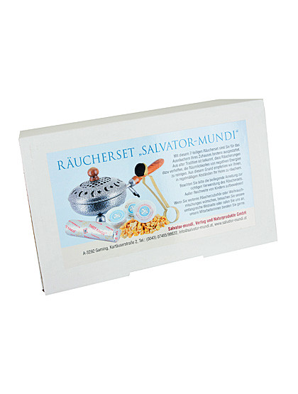 RÄUCHERSET SALVATOR- MUNDI, 7-teilig