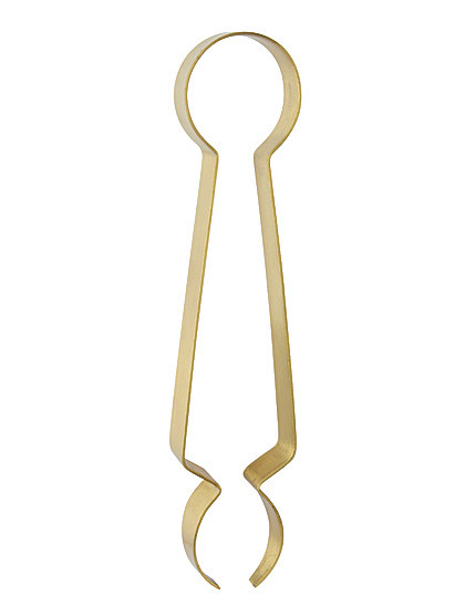 Räucherzange aus Messing, 18 cm