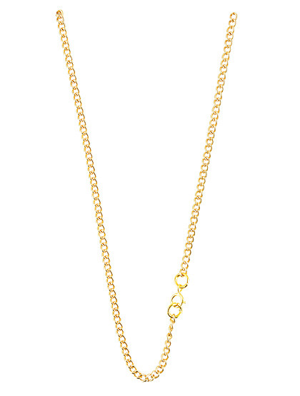 Halskette, goldfärbig, 50 cm