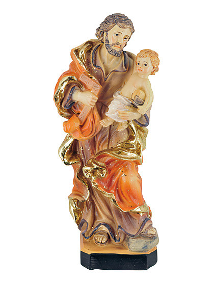 Hl. Josef mit Jesuskind-Statue, 19 cm