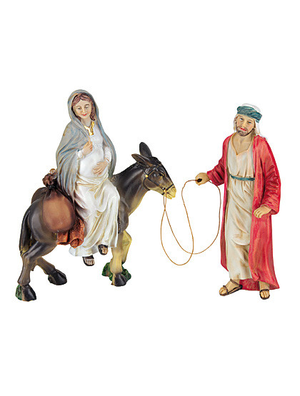 Figurengruppe - Herbergsuche, 15 cm