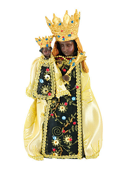 Schwarze Madonna - Statue, 20 cm