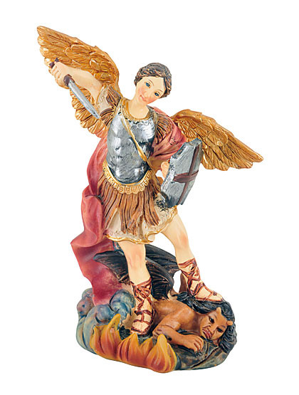 Heiliger Erzengel Michael  Statue, 13 cm