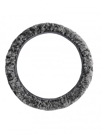 Lenkradüberzug aus Lammfell, 100% Merino-Lammfell