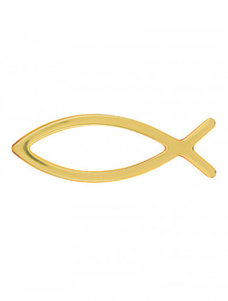 Fischsymbol-selbstklebend, 10 cm
