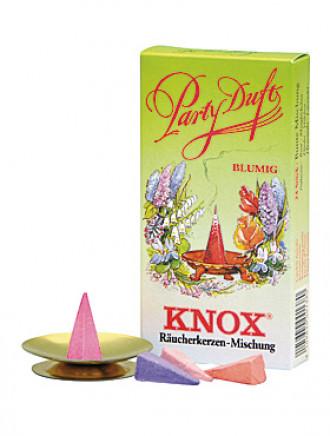 Räucherkerzen Partyduft, 24 Stück