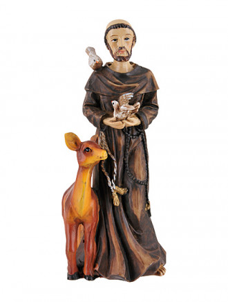 Heilige Franziskus-Statue, 10 cm