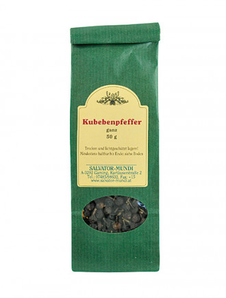 Kubebenpfeffer, ganz, 50 g
