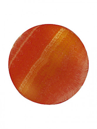 Karneol-Scheibe, ca. 3,5 cm
