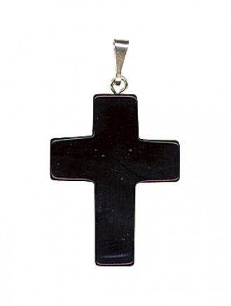 Onyx-Kreuz, ca. 3 cm