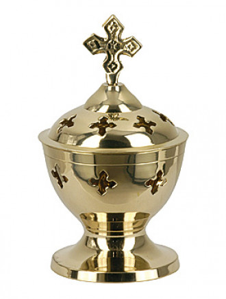 Räuchergefäß,  Messing , Ø 8,5