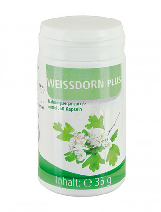 Weißdorn Plus-Kapseln, 60 Kapseln