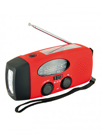 Solar-Dynamoradio, 130 x 60 x 50 mm