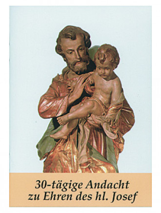 30-tägige Andacht zu Ehren des heiligen Josef, 16 Seiten